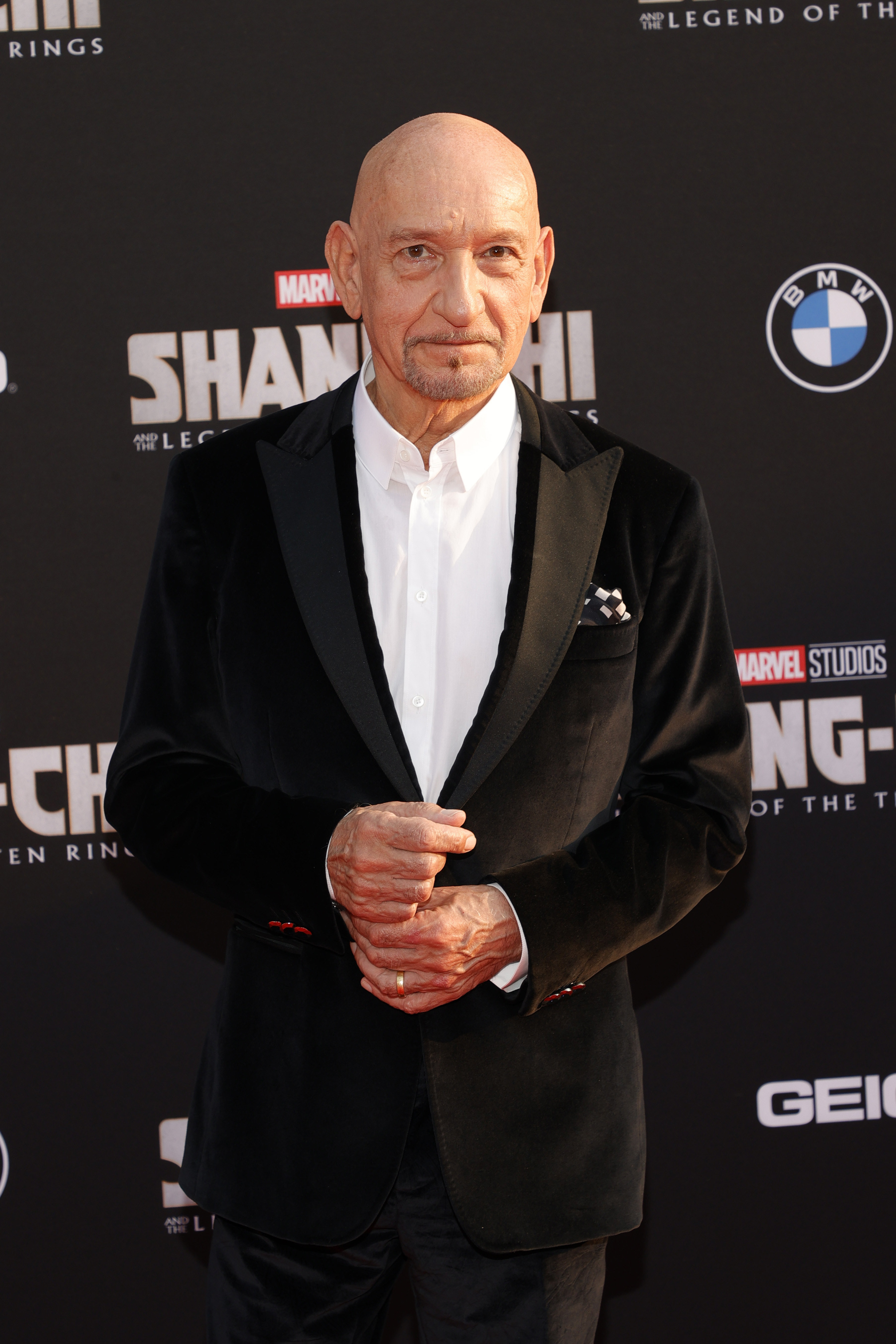 Ben Kingsley on the red carpet