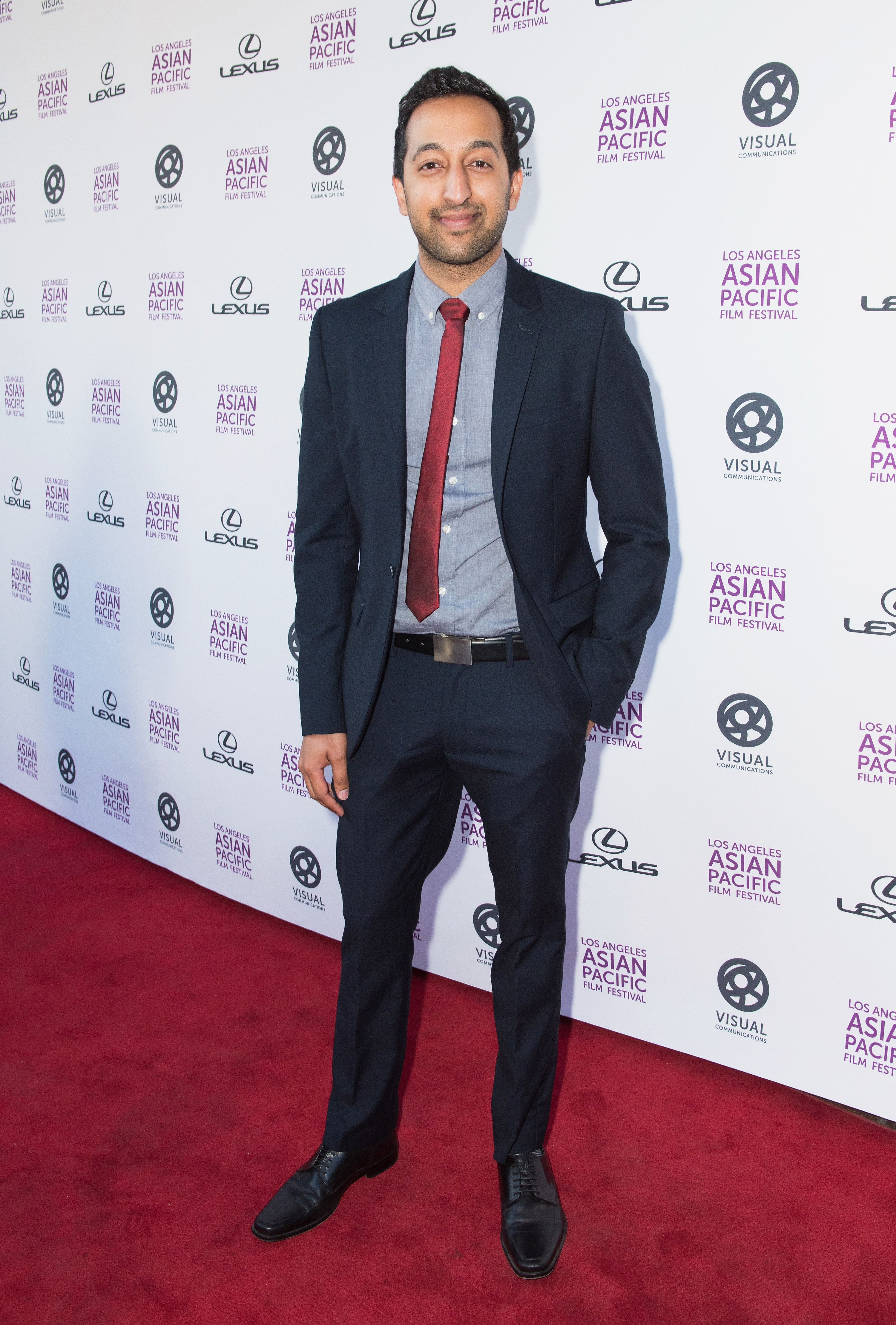 Kunal Dudheker on the red carpet