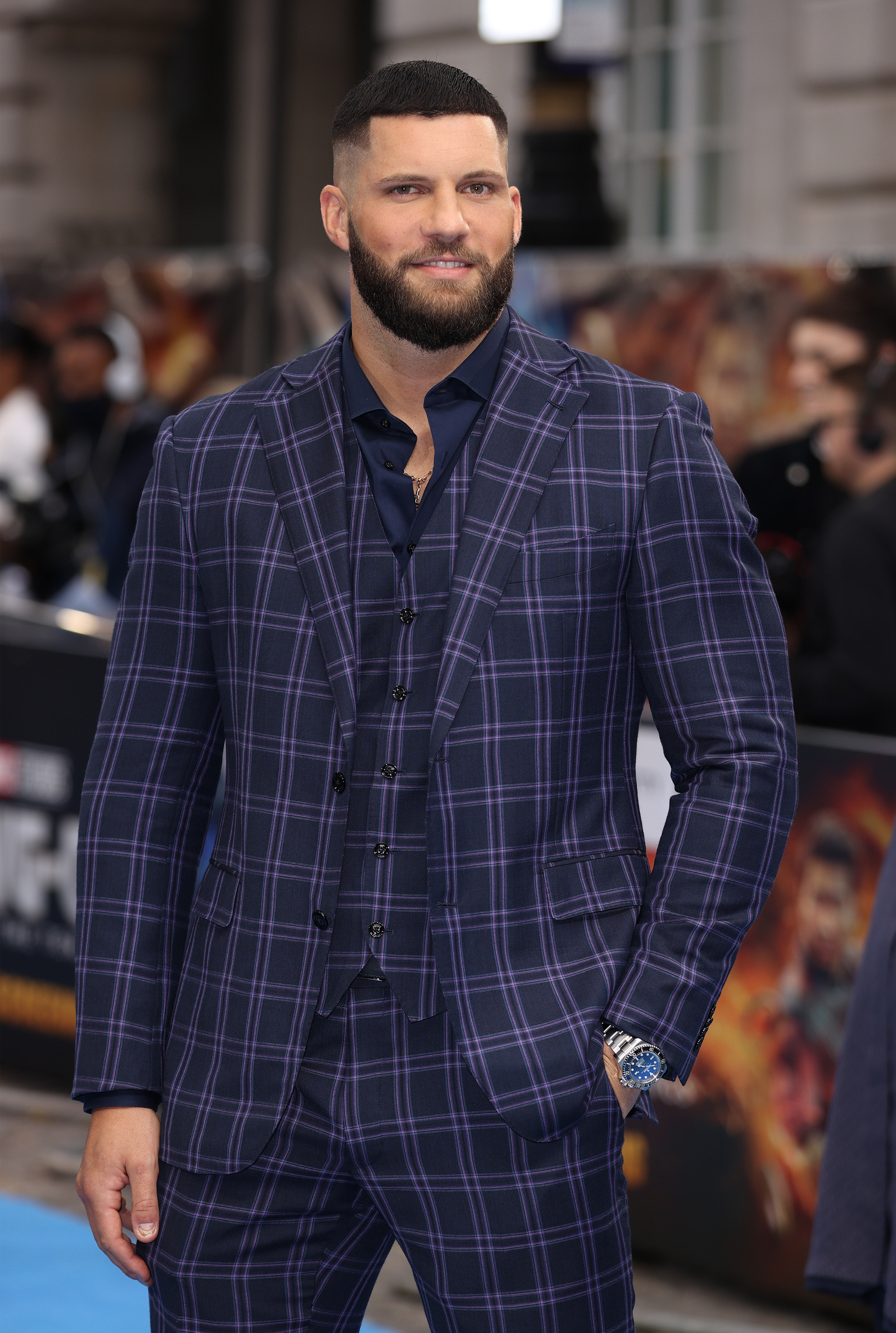 Florian Munteanu on the red carpet