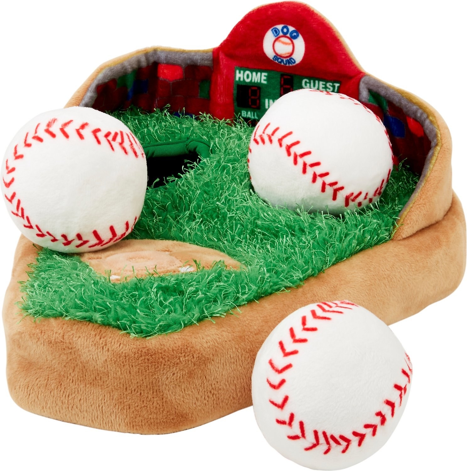 The baseball stadium hide and seek toy