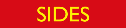 A banner reading &quot;sides&quot;