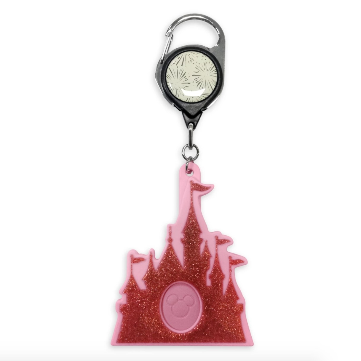 pink castle magickeeper on a keychain