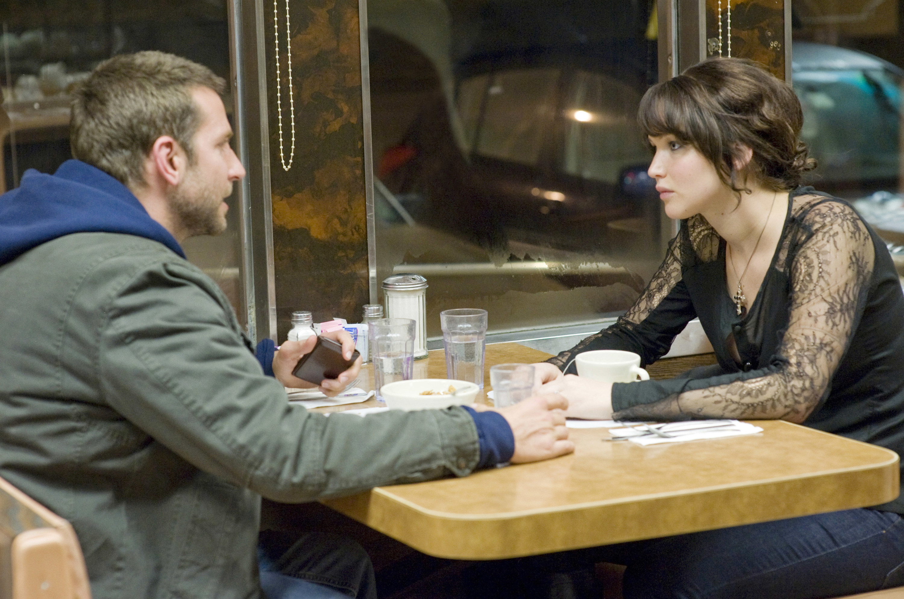 Jennifer Lawrence and Bradley Cooper in &quot;Silver Linings Playbook&quot;