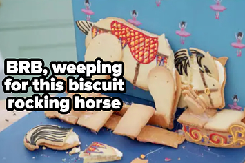 BRB, weeping for this broken biscuit rocking horse