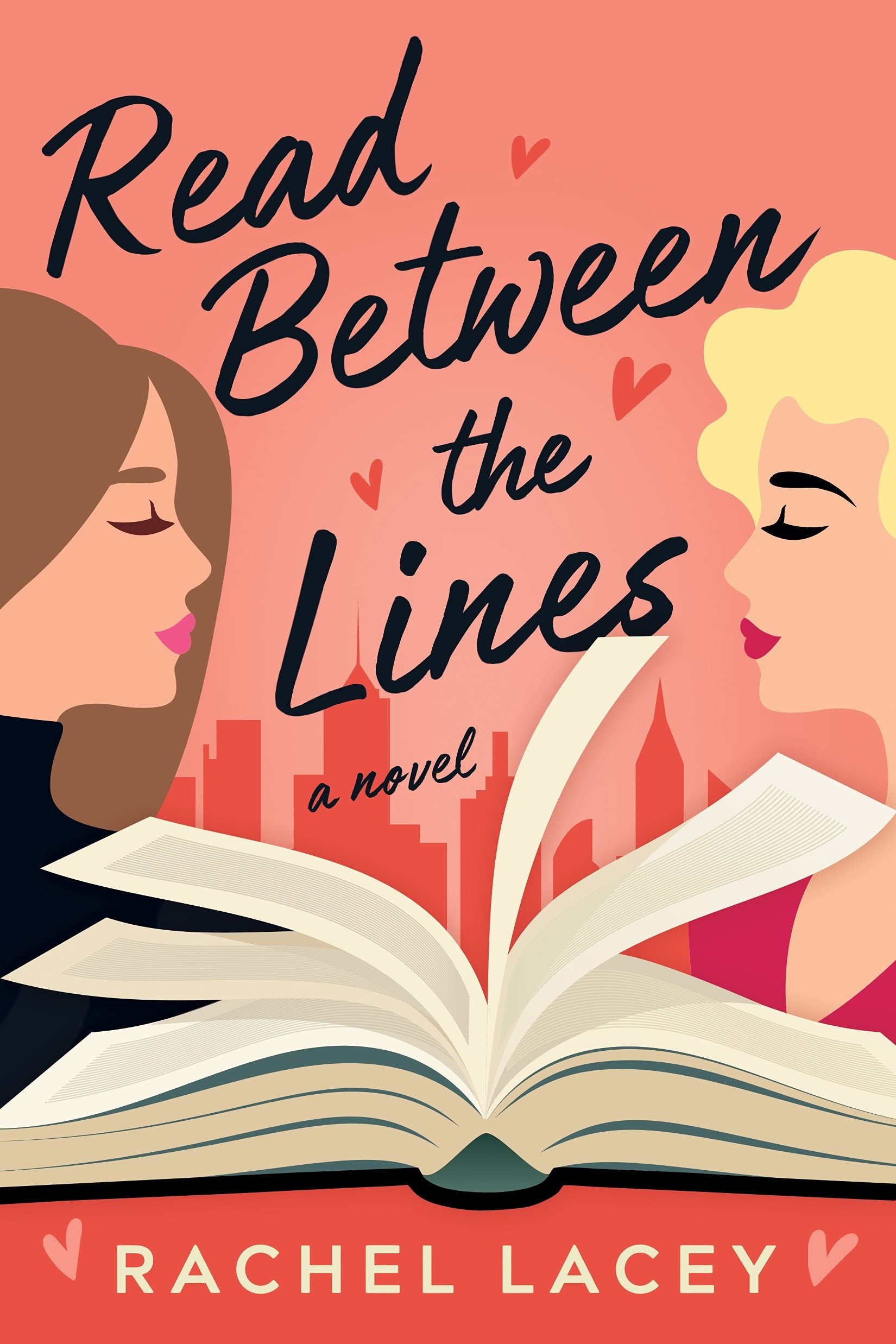 Read Between the Lines cover. Book by Rachel Lacey