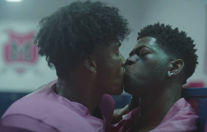 The former couple kissing in the &quot;That&#x27;s What I Want&quot; video