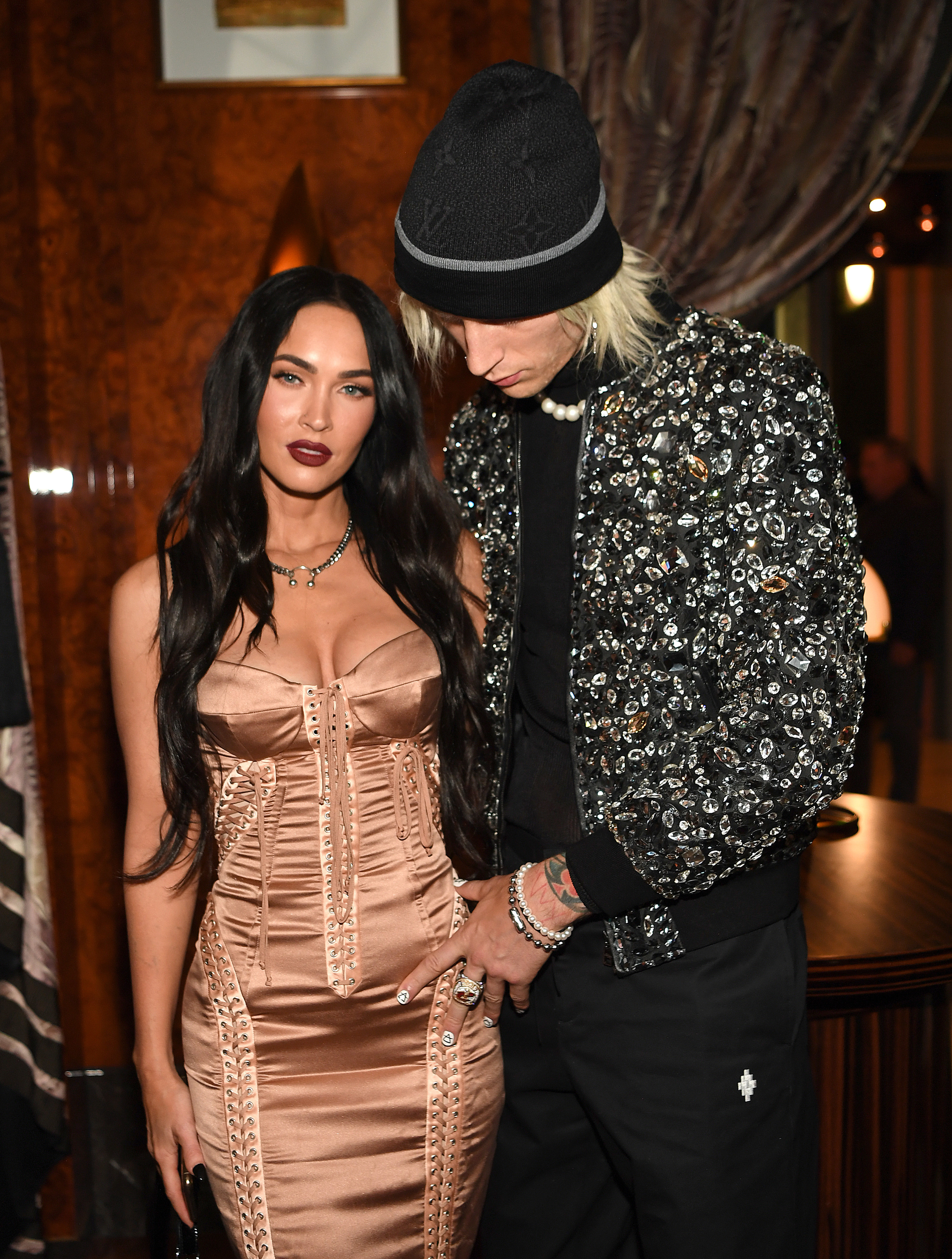 Megan Fox and Machine Gun Kelly in Las Vegas