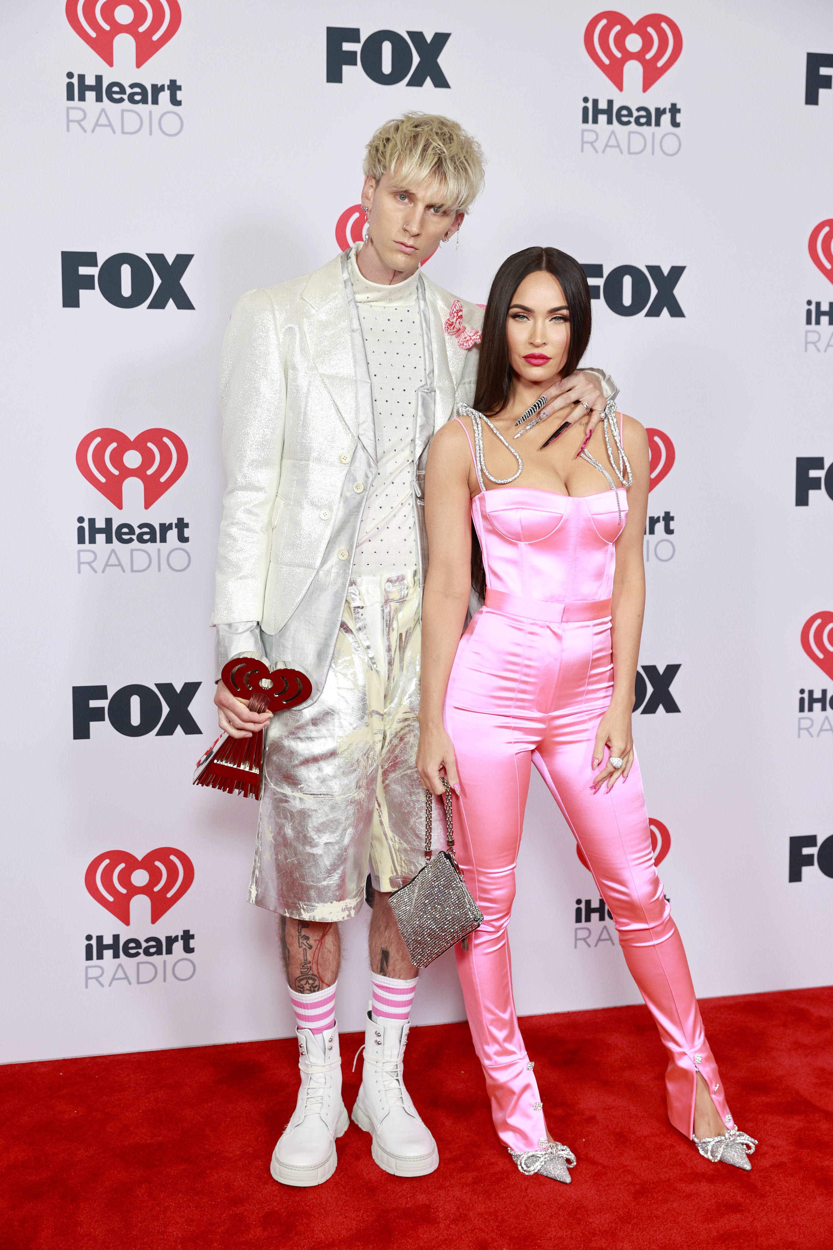 Megan Fox and Machine Gun Kelly at the 2021 iHeartRadio Music Awards