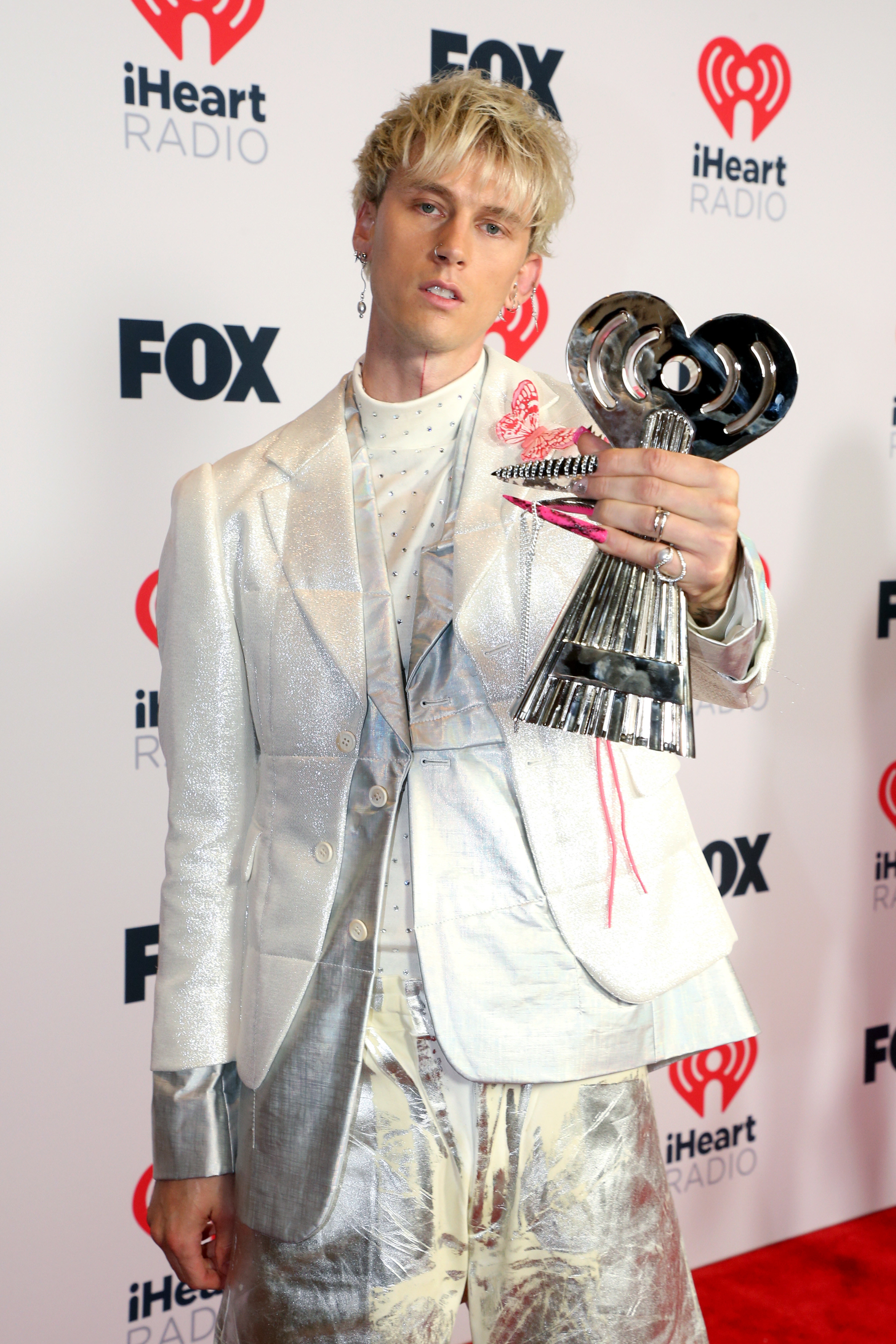 Machine Gun Kelly at the 2021 iHeartRadio Music Awards