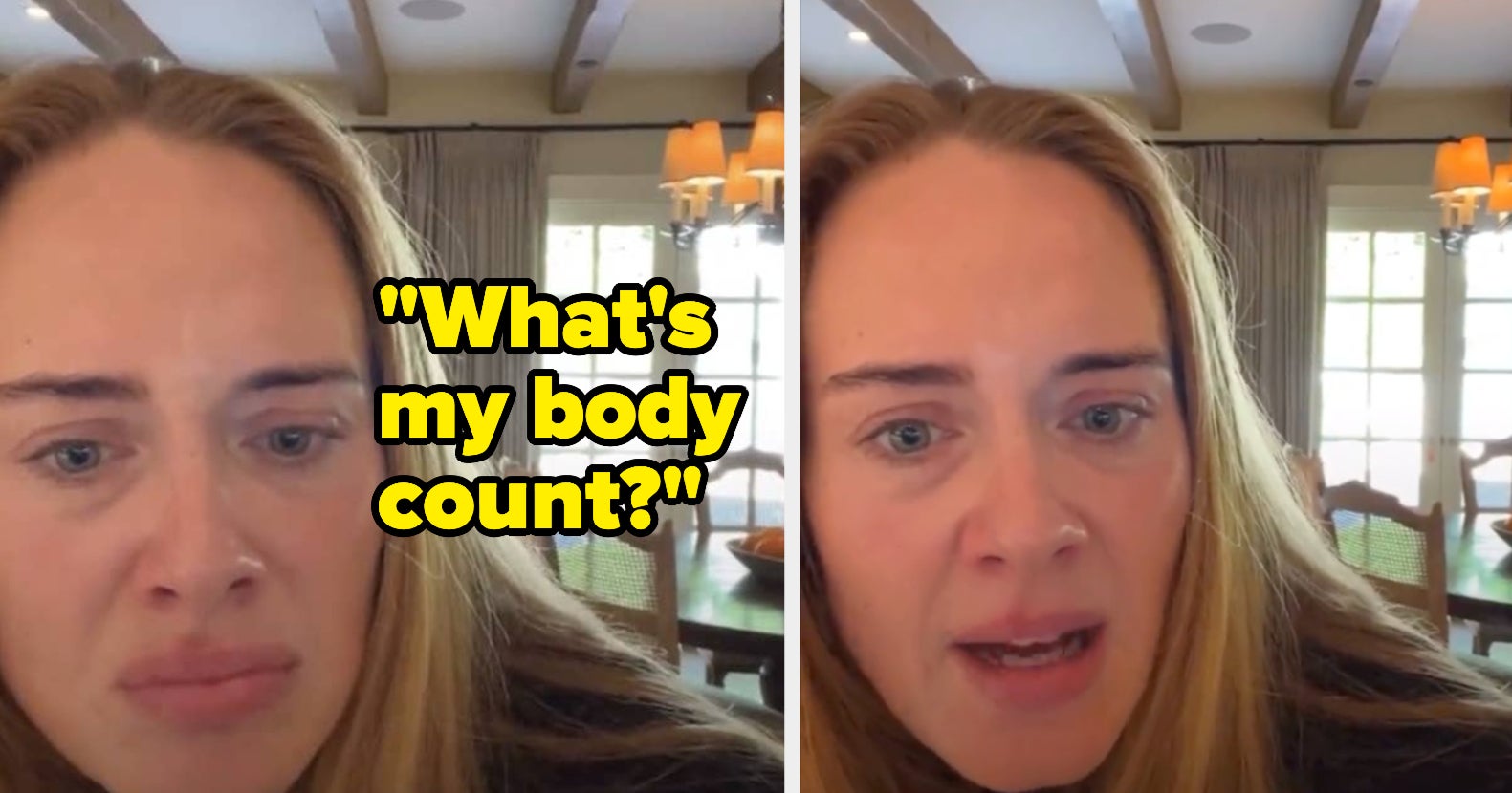 Adele Body Count Instagram Live