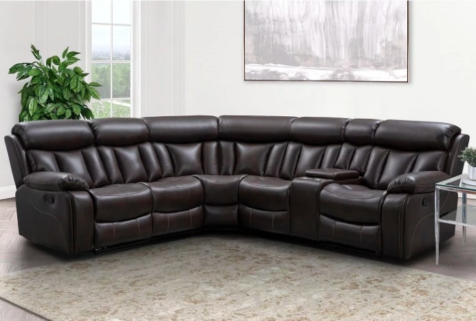 The black couch