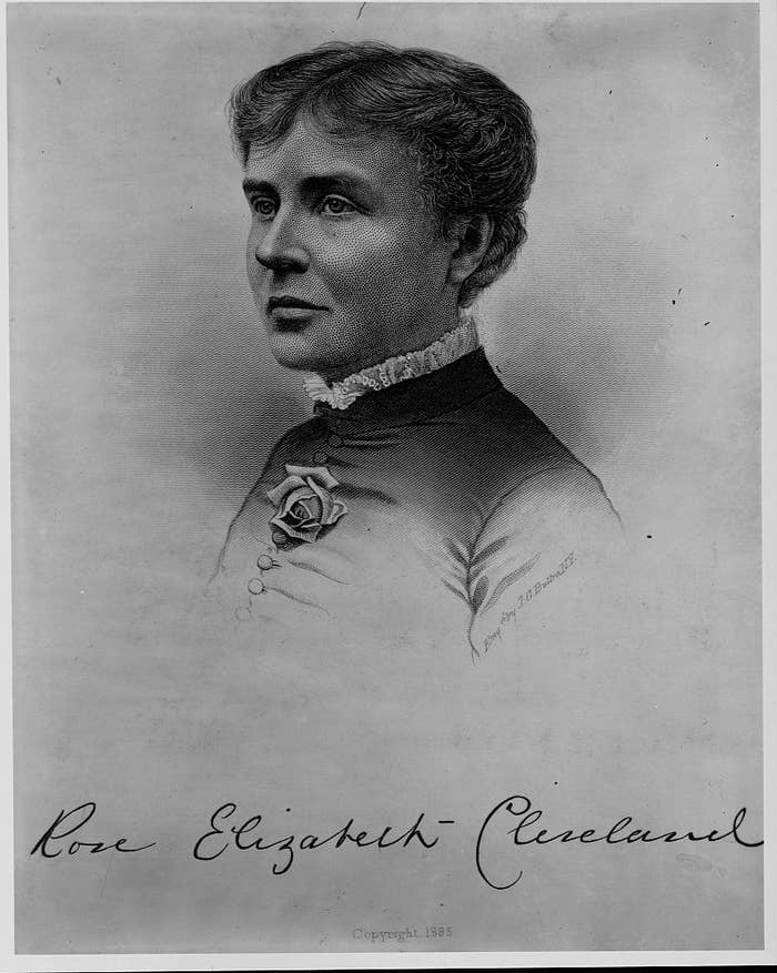 A portrait of Rose Cleveland