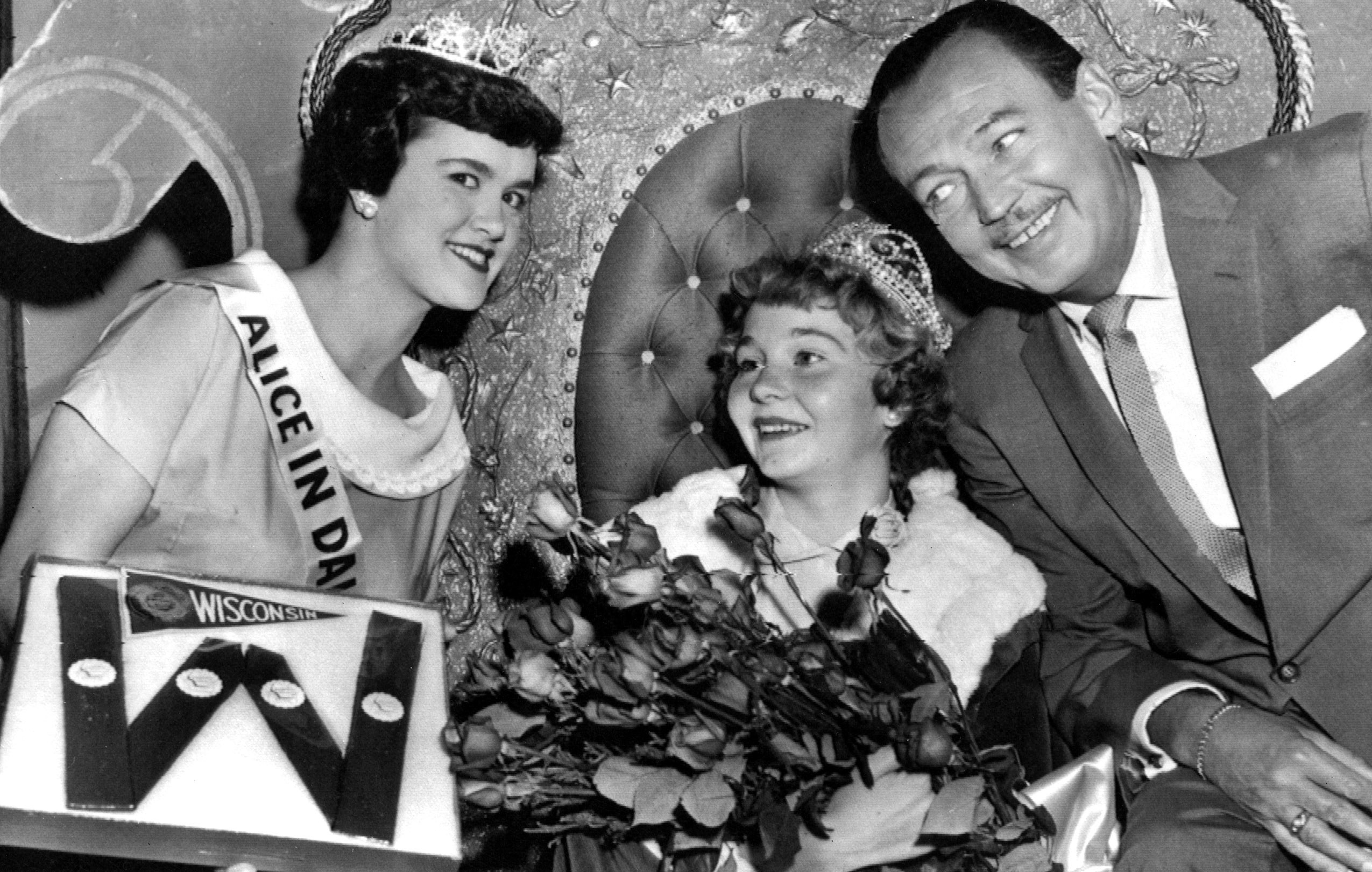 a young widow is crowned &quot;Queen for a Day&quot;