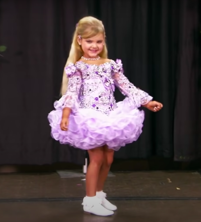 Eden Wood in a pageant