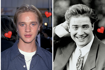 devon sawa on the left and brendan fraiser on the right