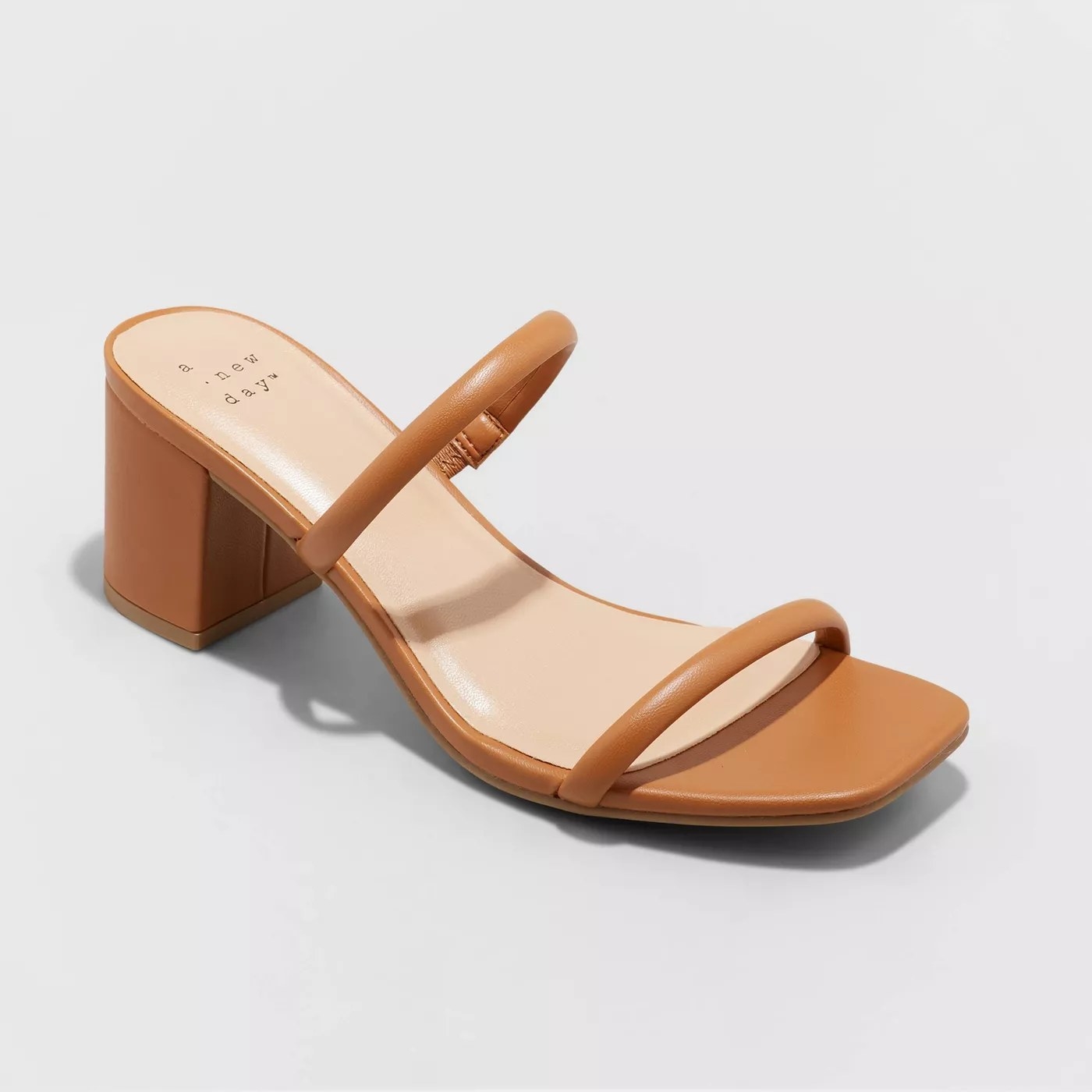 The brown heels