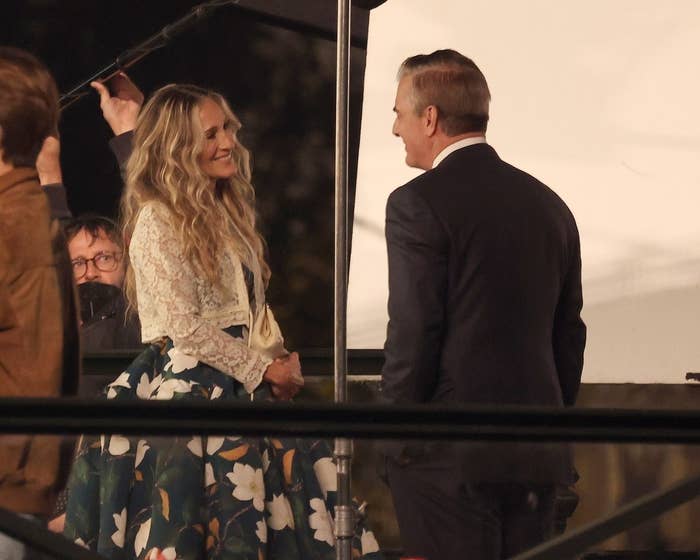 Sarah Jessica Parker and Chris Noth