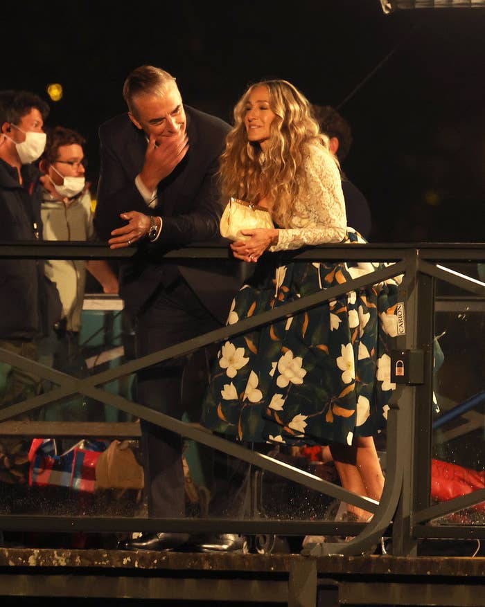 Sarah Jessica Parker and Chris Noth