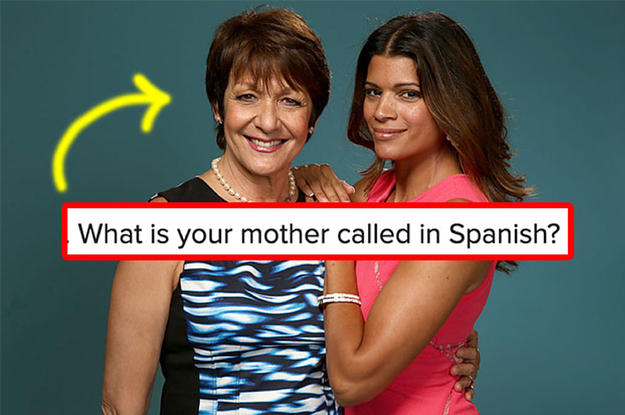 what is your mother called in spanish