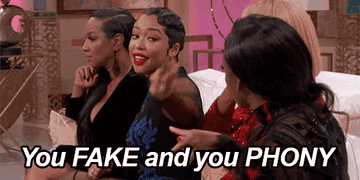 A &quot;Basketball Wives&quot; star yells at another star saying, &quot;You fake and you phony&quot;