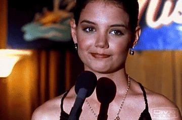 Gif of Katie Holms as her character Joey