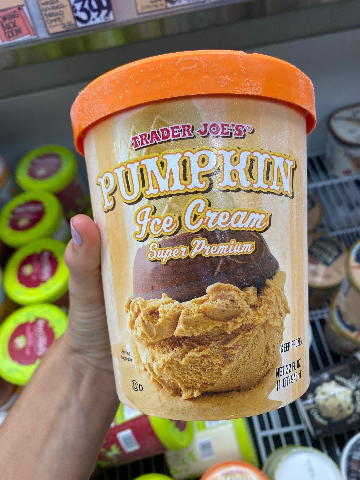 Pumpkin Ice Cream