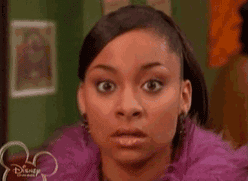 Gif of Raven Baxter zooming in to a close up of her eye