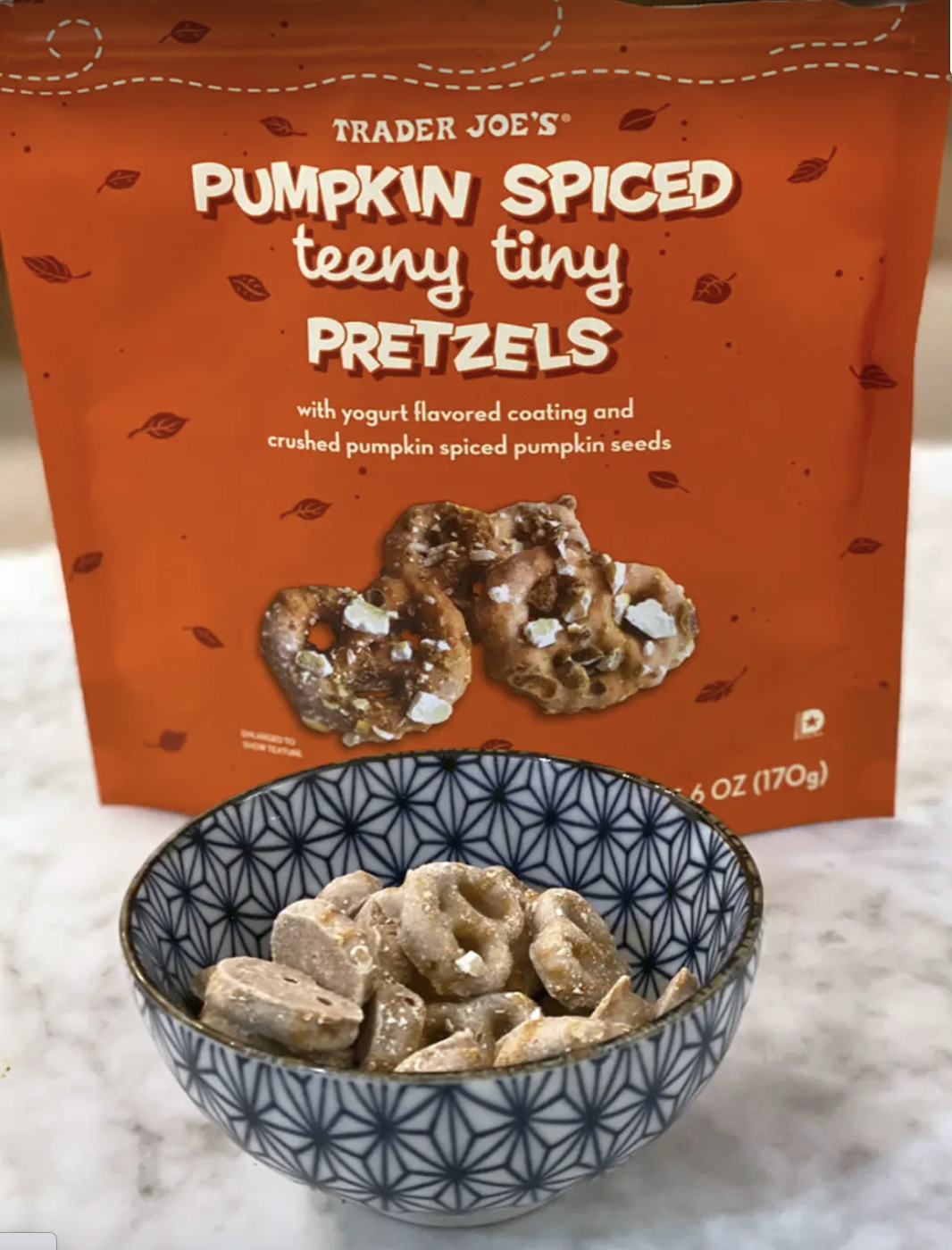 Pumpkin Spiced Teeny Tiny Pretzels