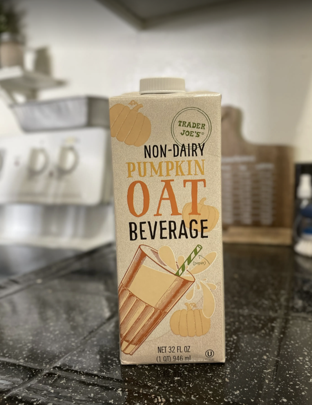 Non-Dairy Pumpkin Oat Beverage