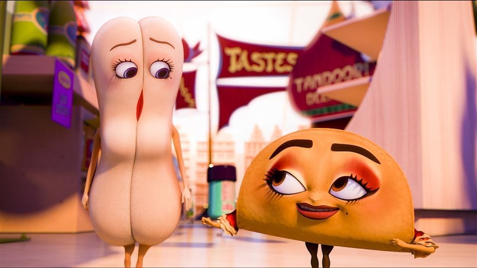 Animated characters from Sausage Party