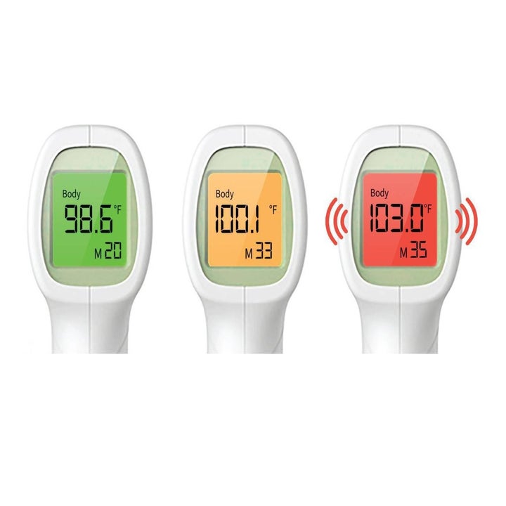 Thermometers with three different readings