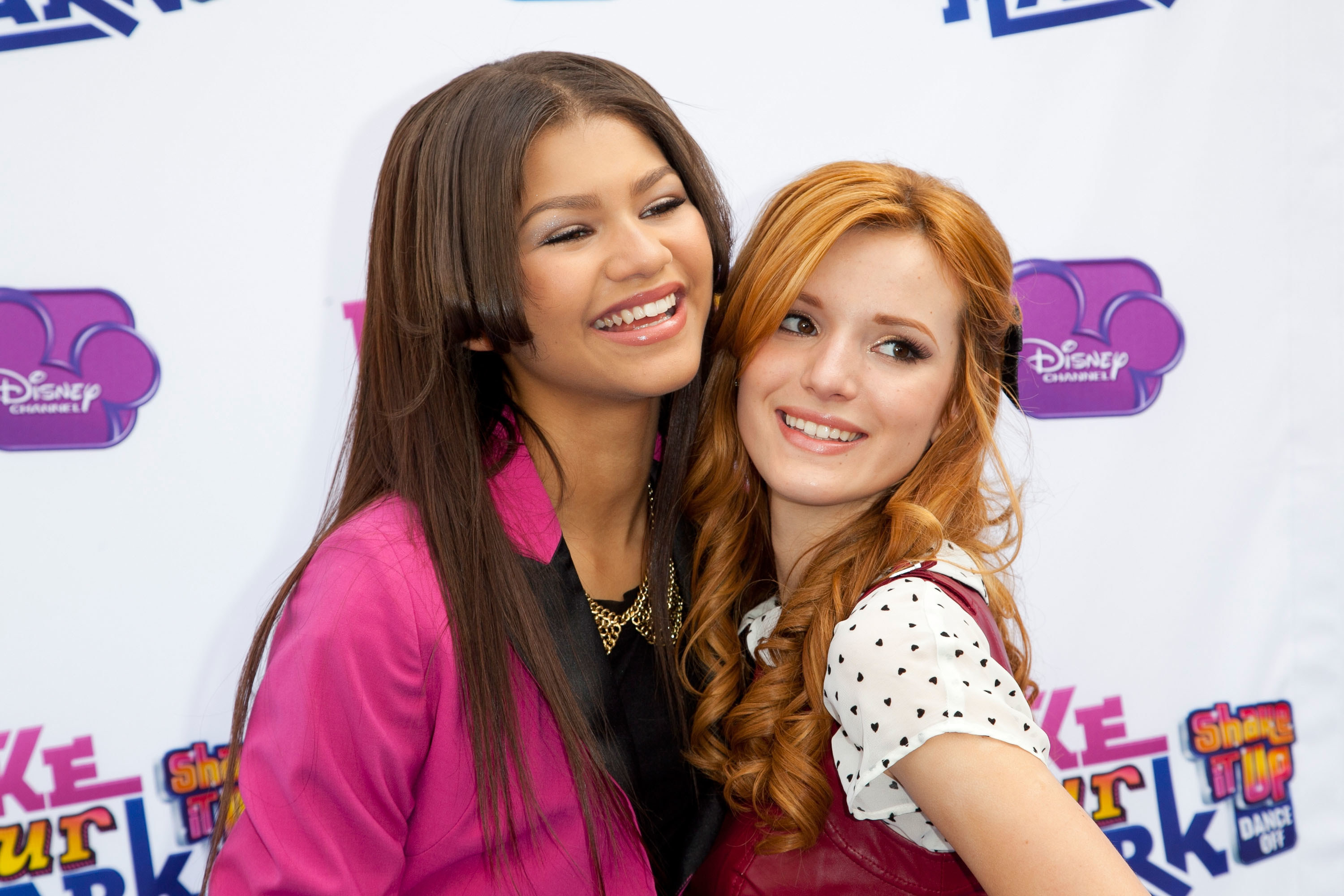 Here&apos;s Zendaya with Bella at an event in 2012. 