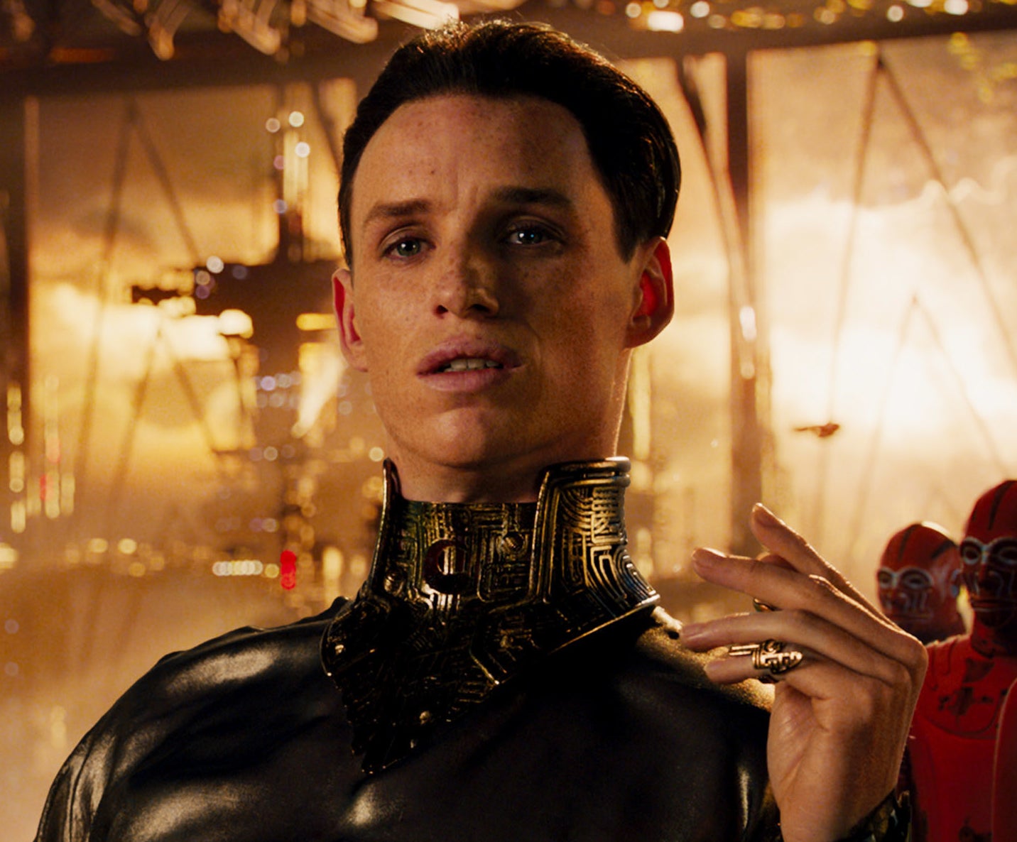 Eddie Redmayne in the film