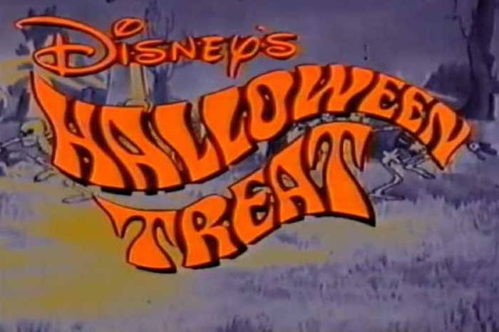 Orange-lettered title card reads &quot;Disney&#x27;s Halloween Treat&quot;