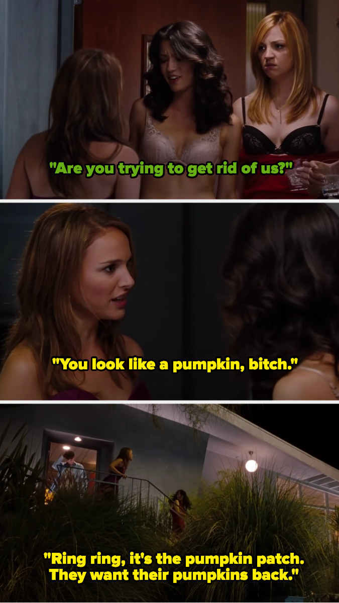 Emma tells two women &quot;You look like a pumpkin, bitch. Ring Ring, it&#x27;s the pumpkin patch. They want their pumpkins back&quot;