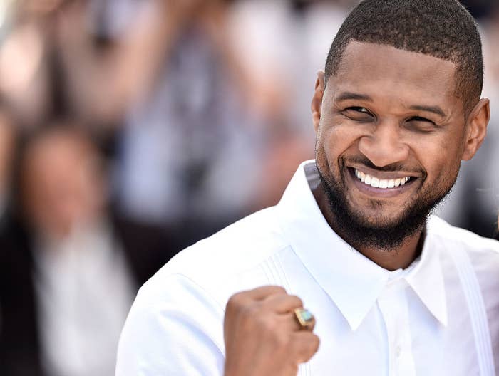Usher attends the &quot;Hands Of Stone&quot; photocall during the 69th annual Cannes Film Festival