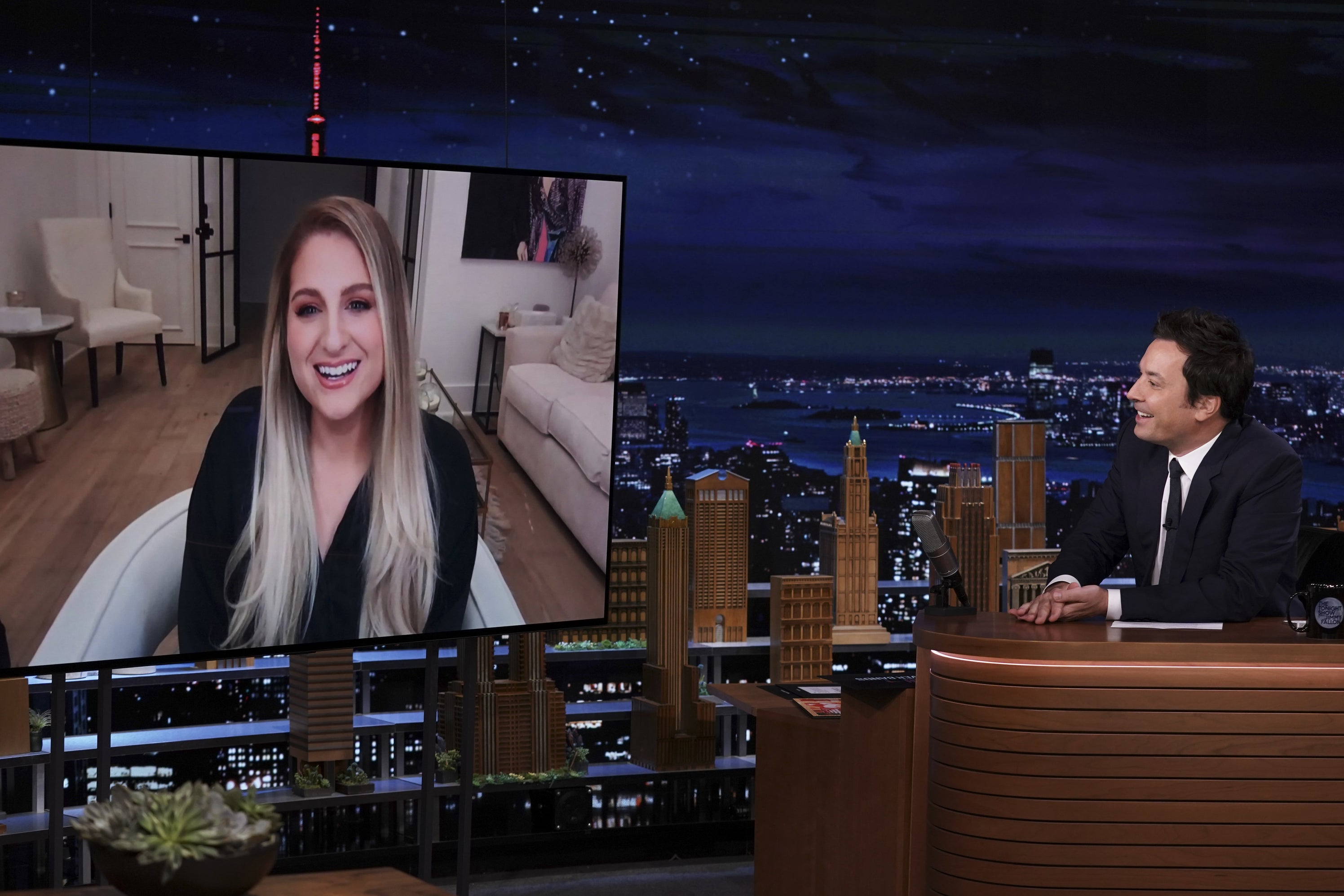 Meghan Trainor Jimmy Fallon
