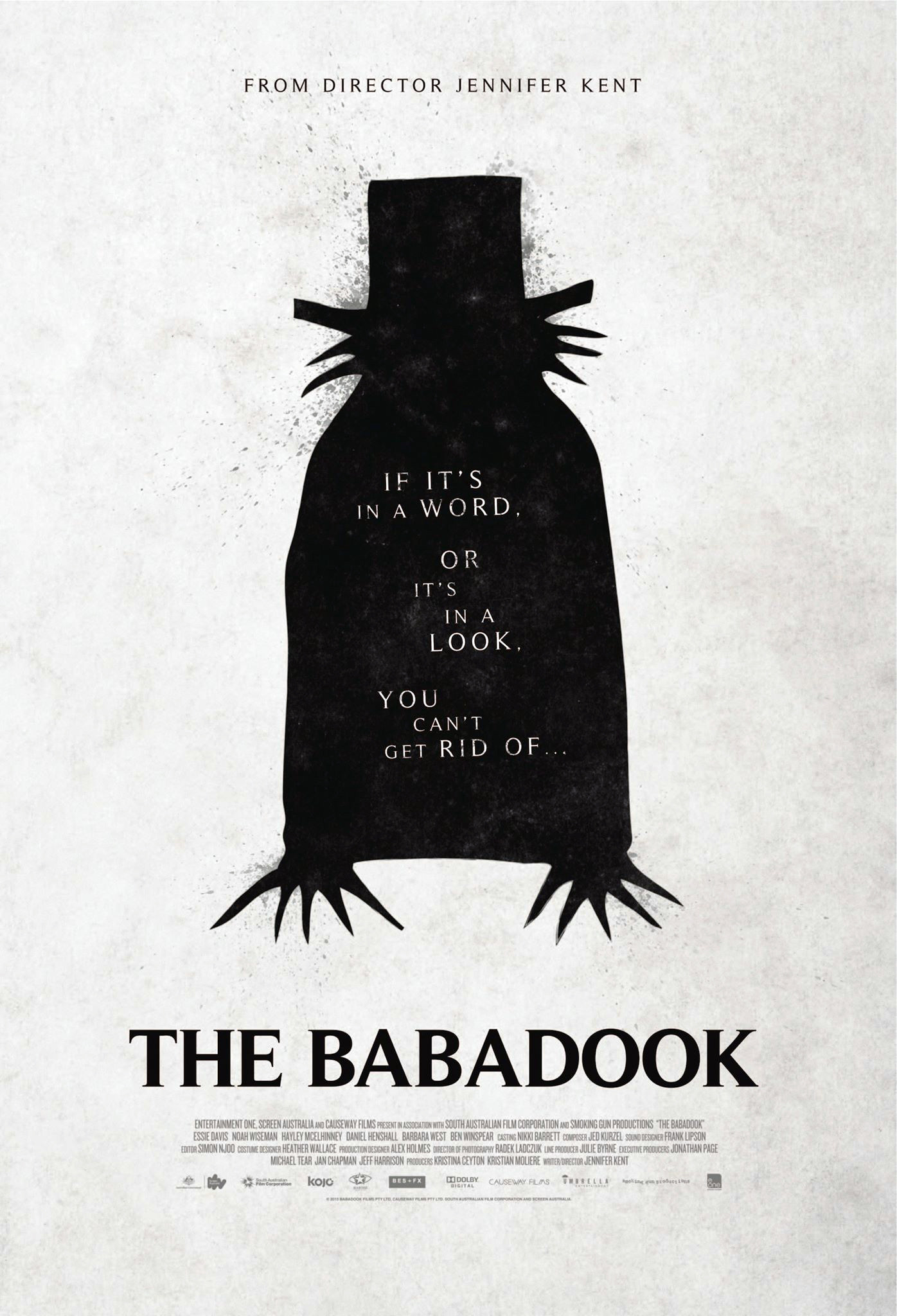 the poster of the Babadook