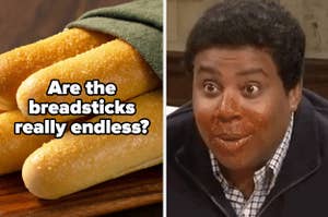 text: are the breadsticks really endless?