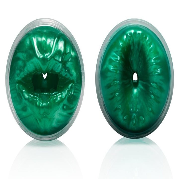 Display of mouth and butt orifices on Fleshlight