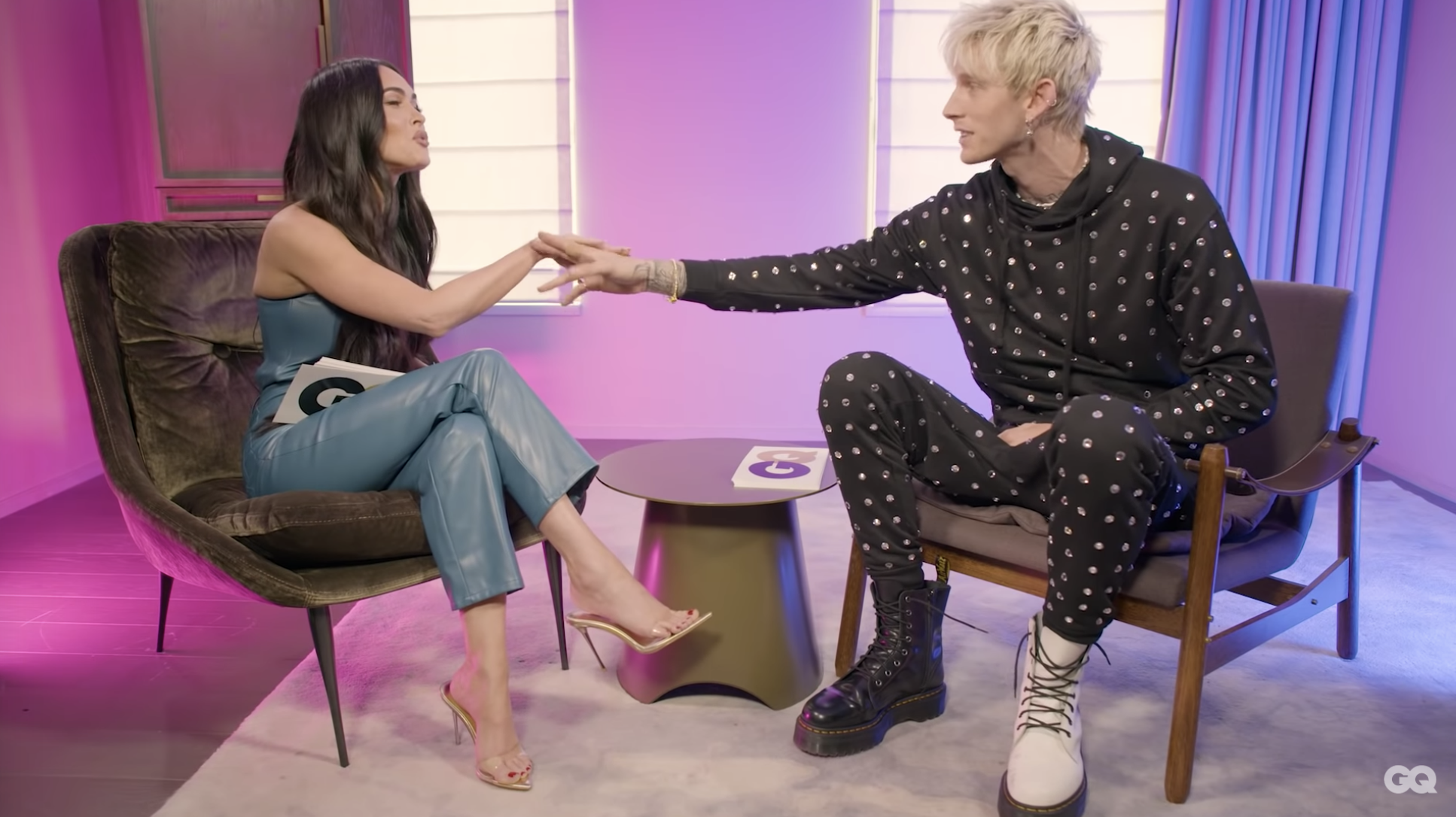 Megan Fox Foot Porn - Megan Fox And Machine Gun Kelly Couple Interview