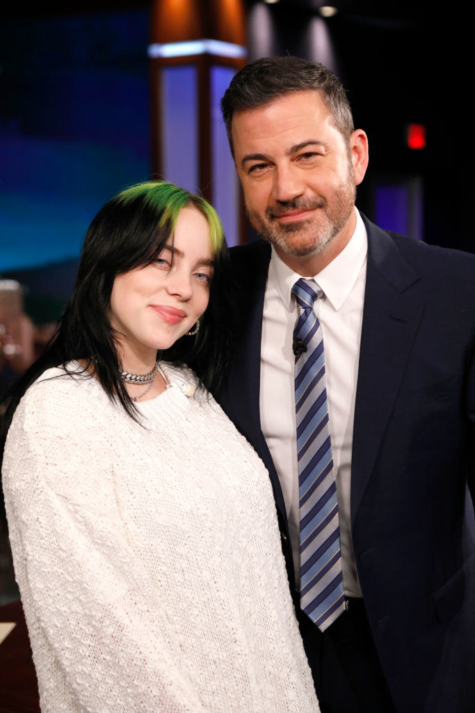 Billie with Jimmie during her 2019 interview