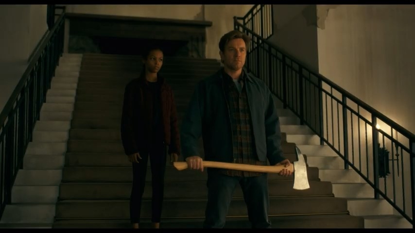 Abra and Dan with an ax in &quot;Doctor Sleep&quot;