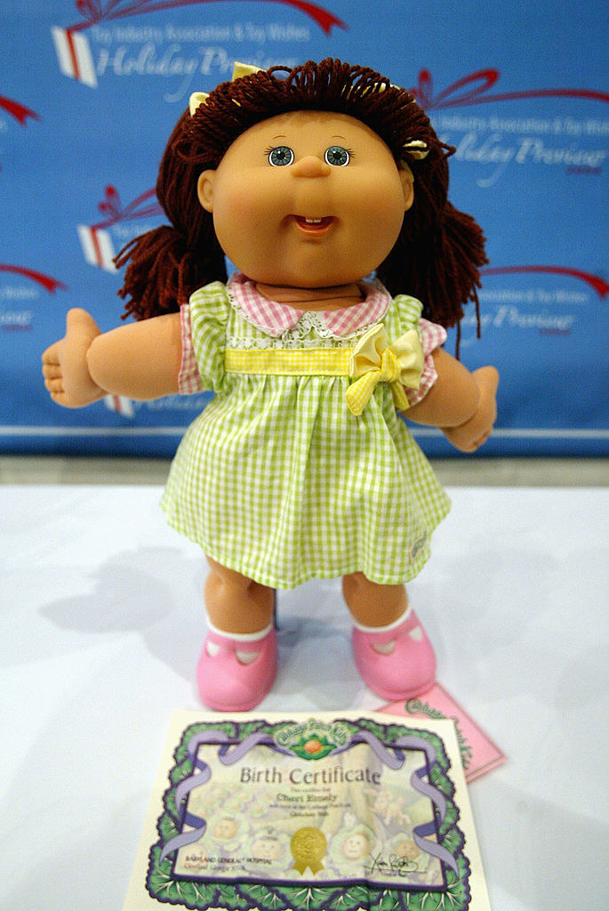 a cabbage patch doll