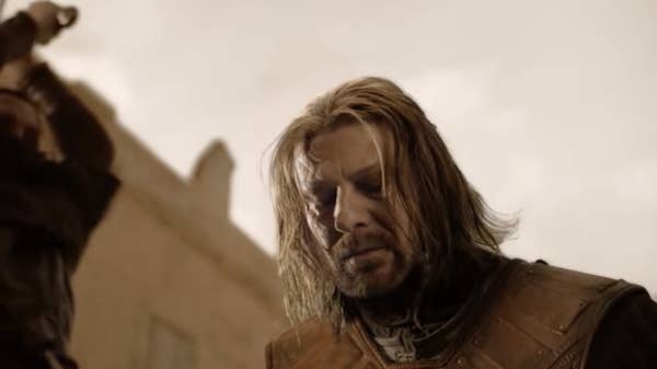 When Ned Stark was beheaded