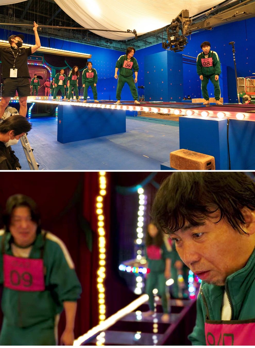 31 Squid Game Moments Vs Behind The Scenes Photos