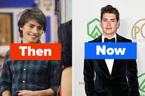 Gregg Sulkin then and now