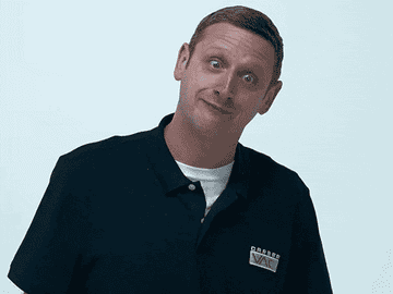 Gif of Tim Robinson asking, &quot;You sure about that?&quot;