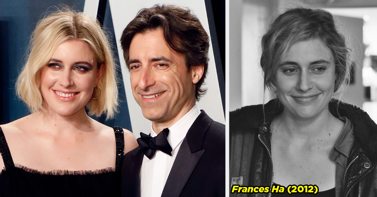 Greta and Noah posing and Greta&#x27;s character in Frances Ha.