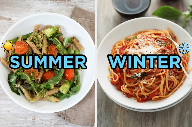 You'll Probably Think This Is Fake, But We Can Guess Your Favorite Season Based On The Pasta You Order